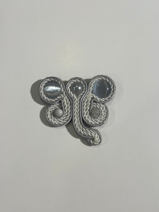 Broche Ailes d'Argent en Plateado